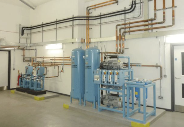 dựng hệ thống ống dẫn khí nén 