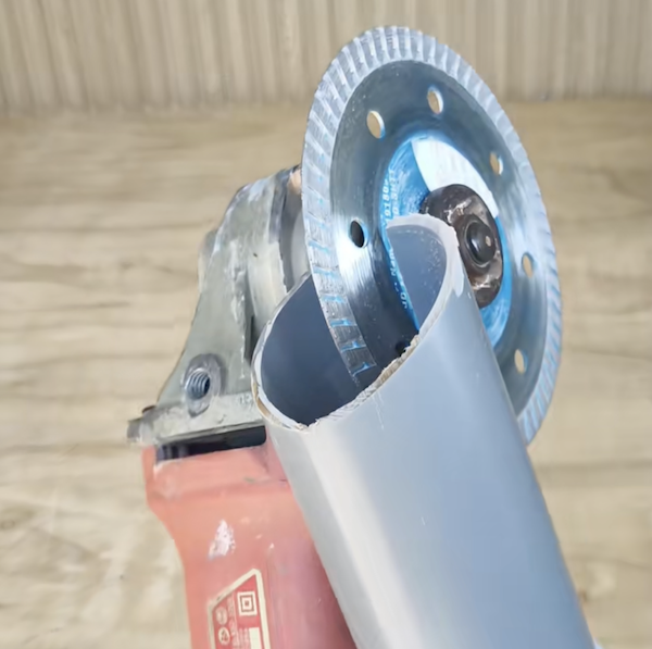 chế máy cắt không bụi bằng ống PVC-U