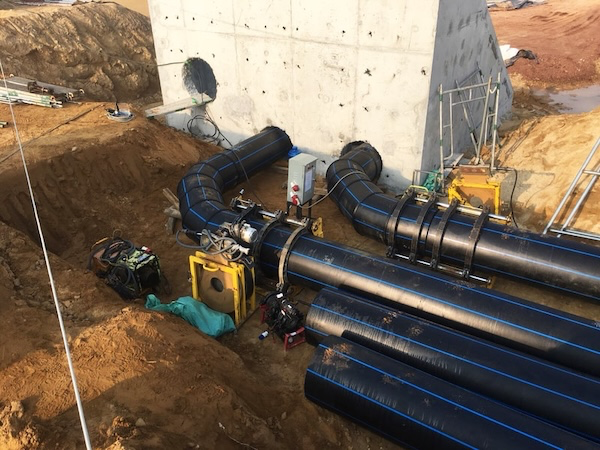 Ống HDPE chôn ngầm